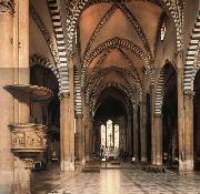 Maria Novella,Blick zur Chorkapelle,Familienkapelle der Tornabuoni